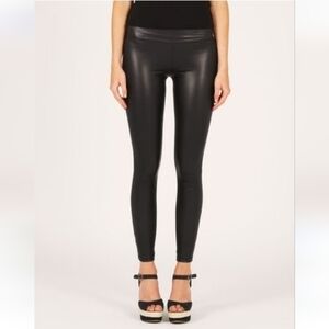 Aritzia,Ten‎ by Babaton Showcase pant, vegan leather,high-rise,black ,M